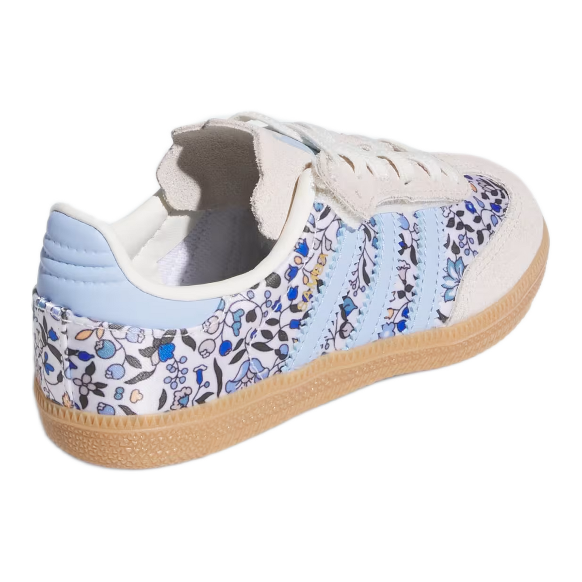 adidas Samba OG Comfort Closure Liberty London Blue Floral (PS) Back JP8079