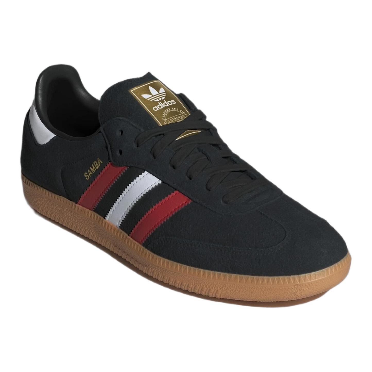 adidas Samba OG Core Black Better Scarlet Side IG1824