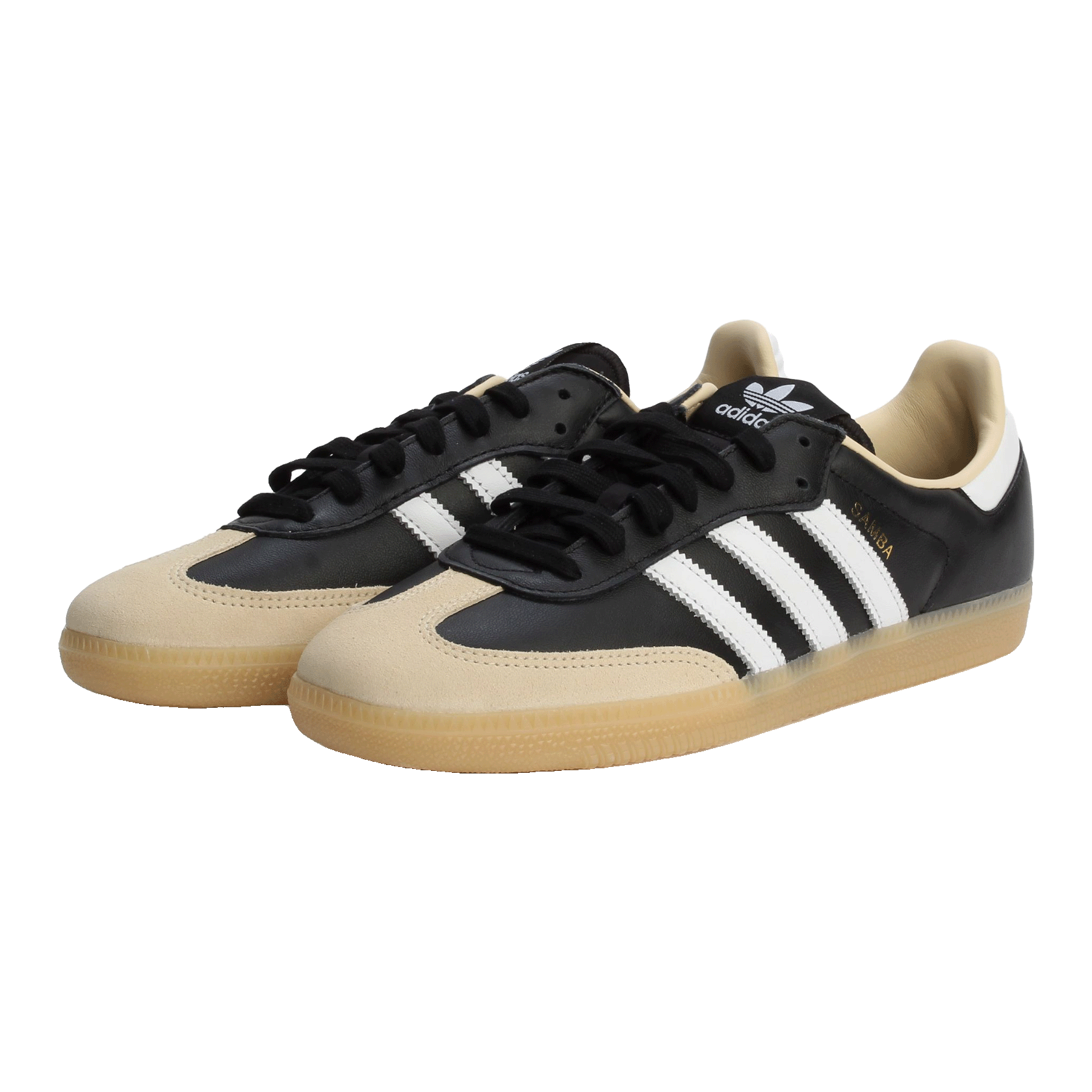 adidas Samba OG Core Black Cloud White Gum Side