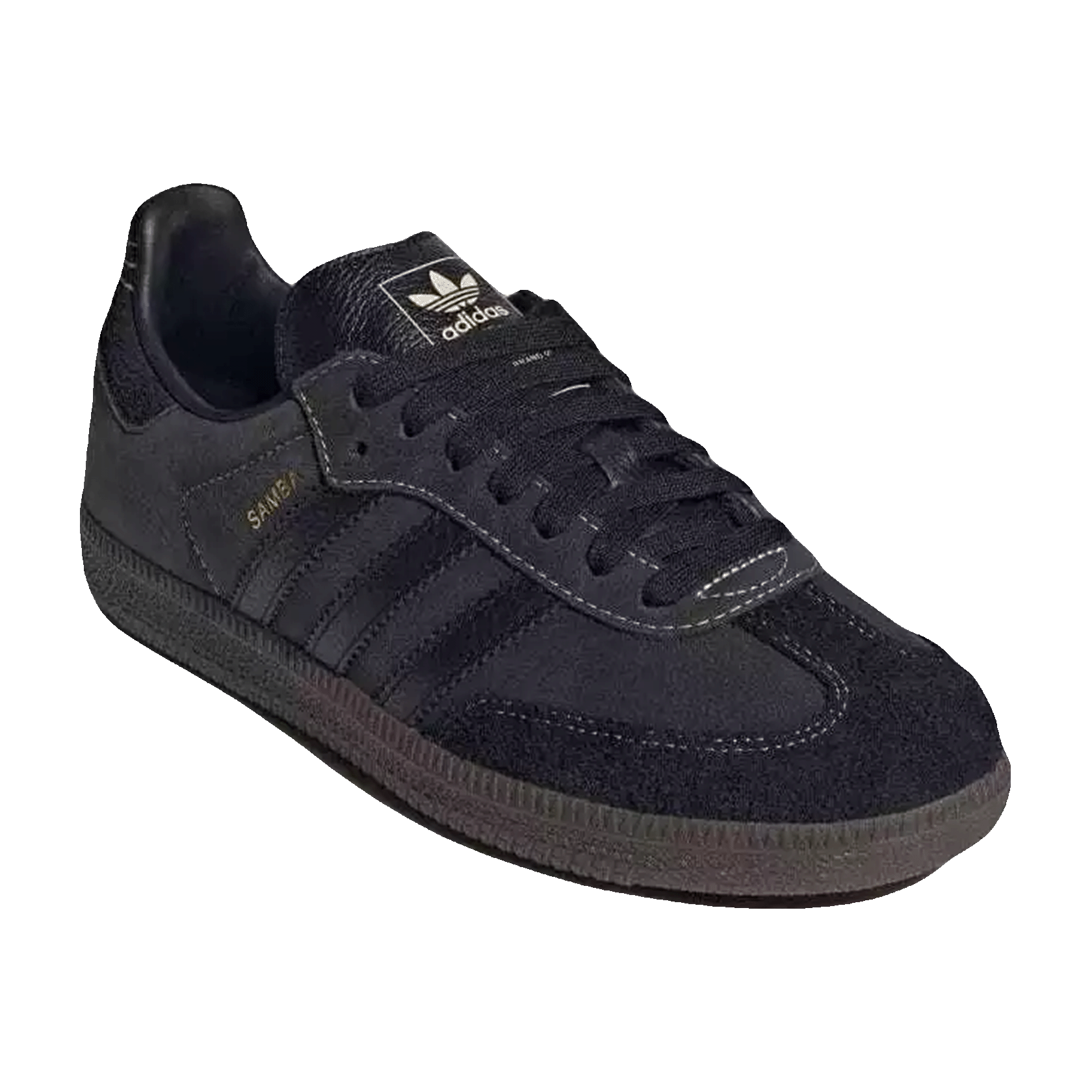 adidas Samba OG Core Black Crystal Sand (W) Side