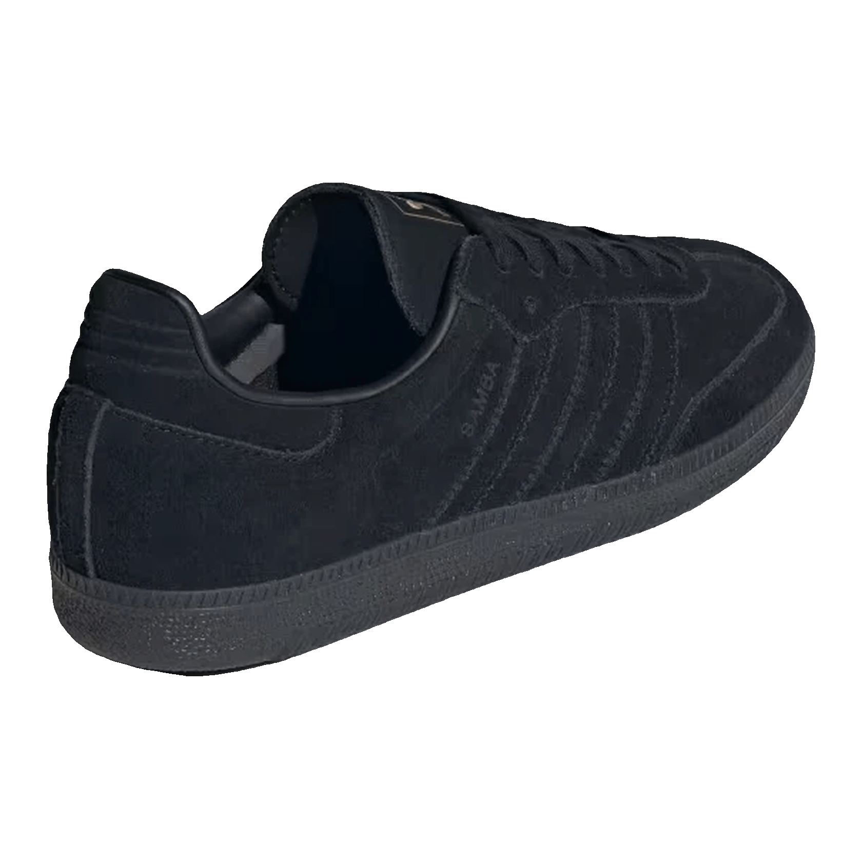 adidas Samba OG Core Black Gold Metallic Back