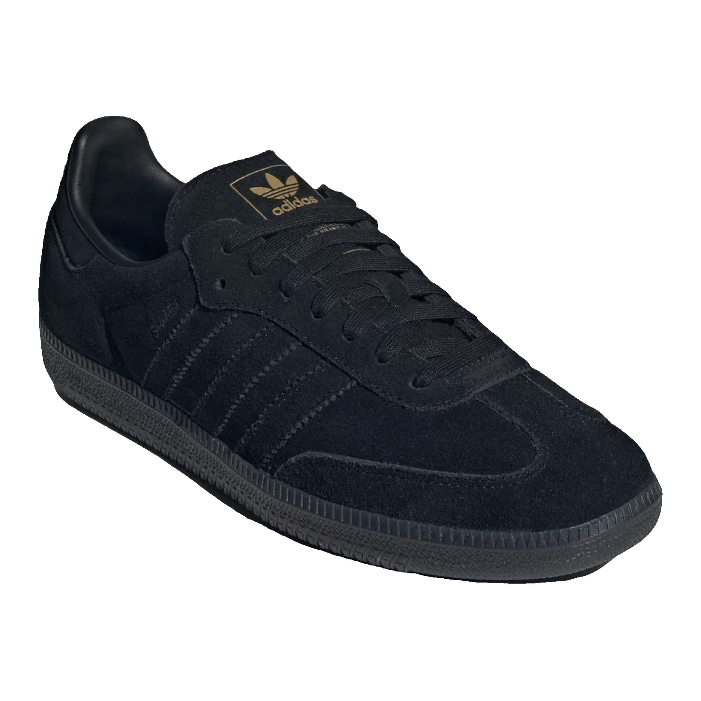 adidas Samba OG Core Black Gold Metallic Side