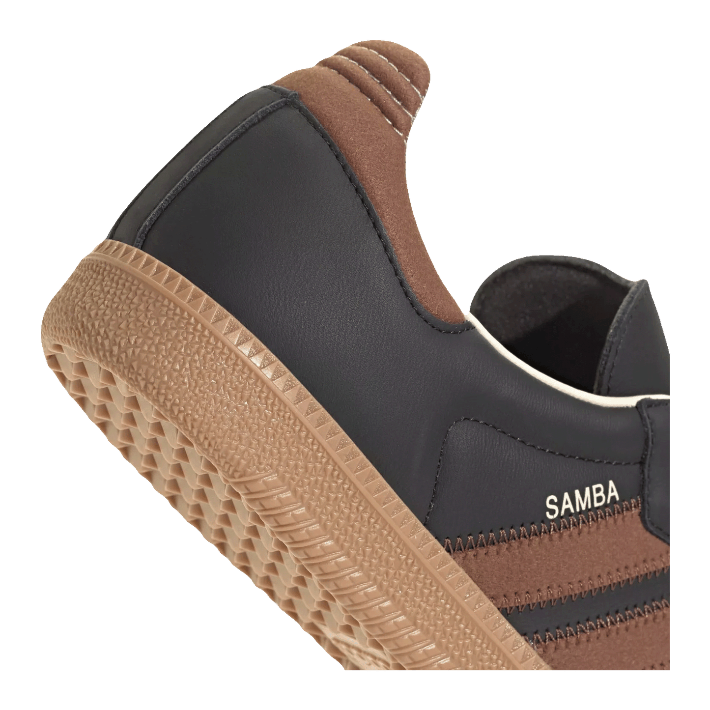 adidas Samba OG Core Black Preloved Brown Back