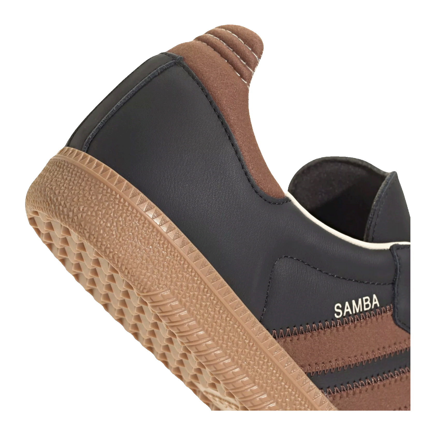 adidas Samba OG Core Black Preloved Brown Back