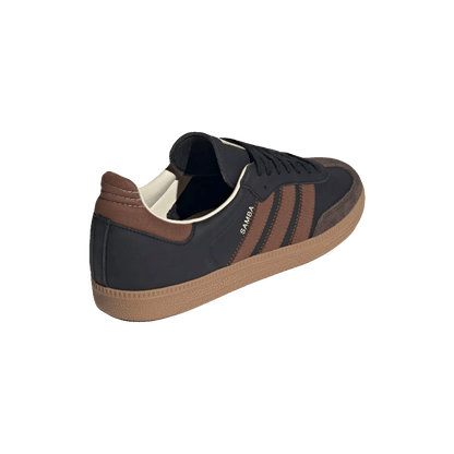adidas Samba OG Core Black Preloved Brown Back 2