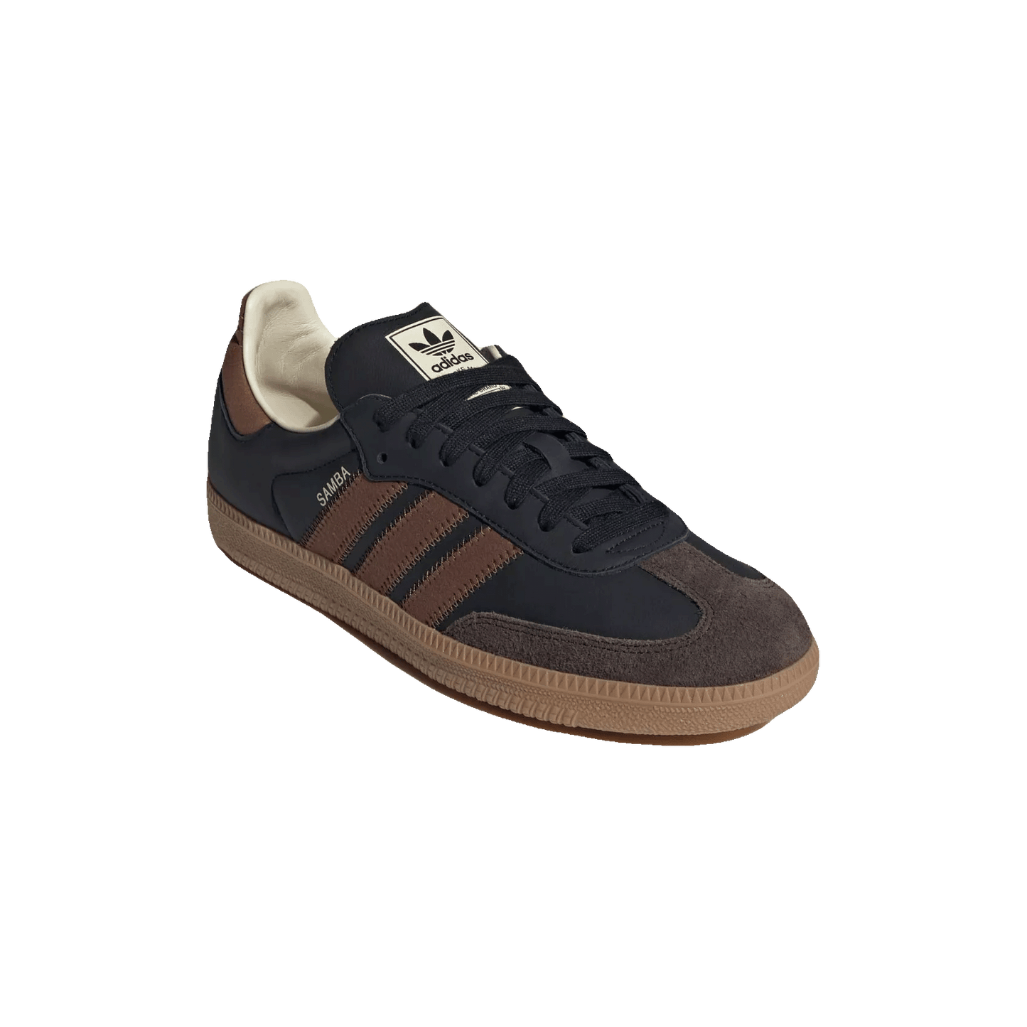 adidas Samba OG Core Black Preloved Brown Side