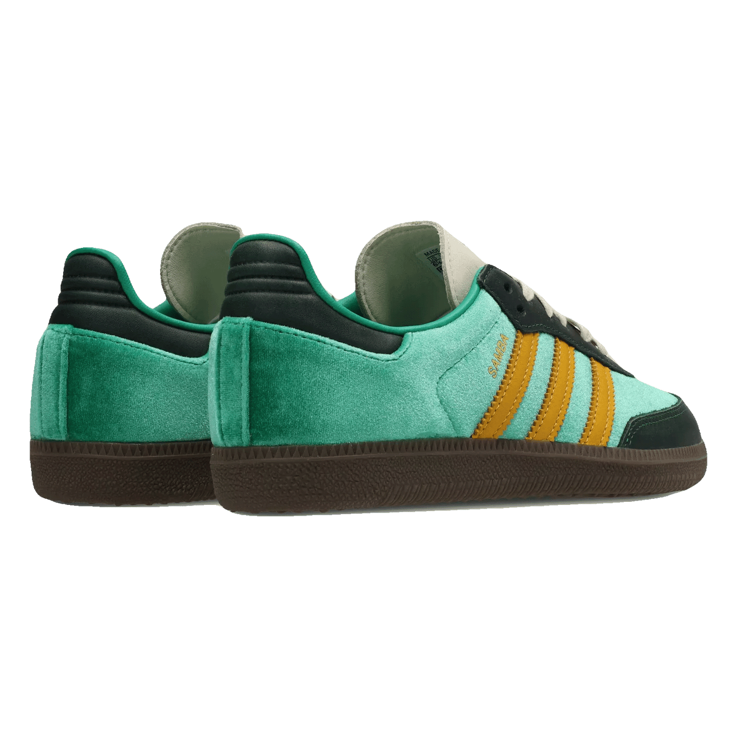 adidas Samba OG Court Green Preloved Yellow (W) Back