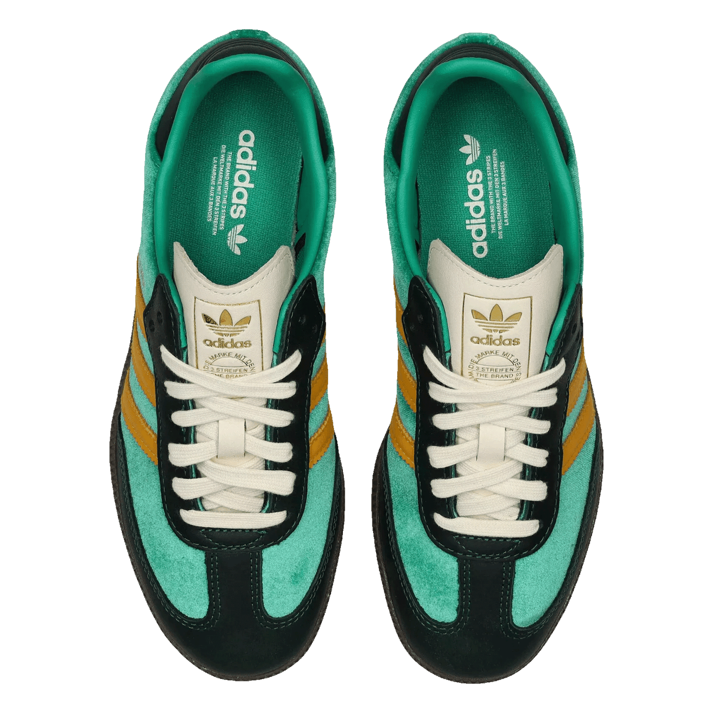 adidas Samba OG Court Green Preloved Yellow (W) Oben