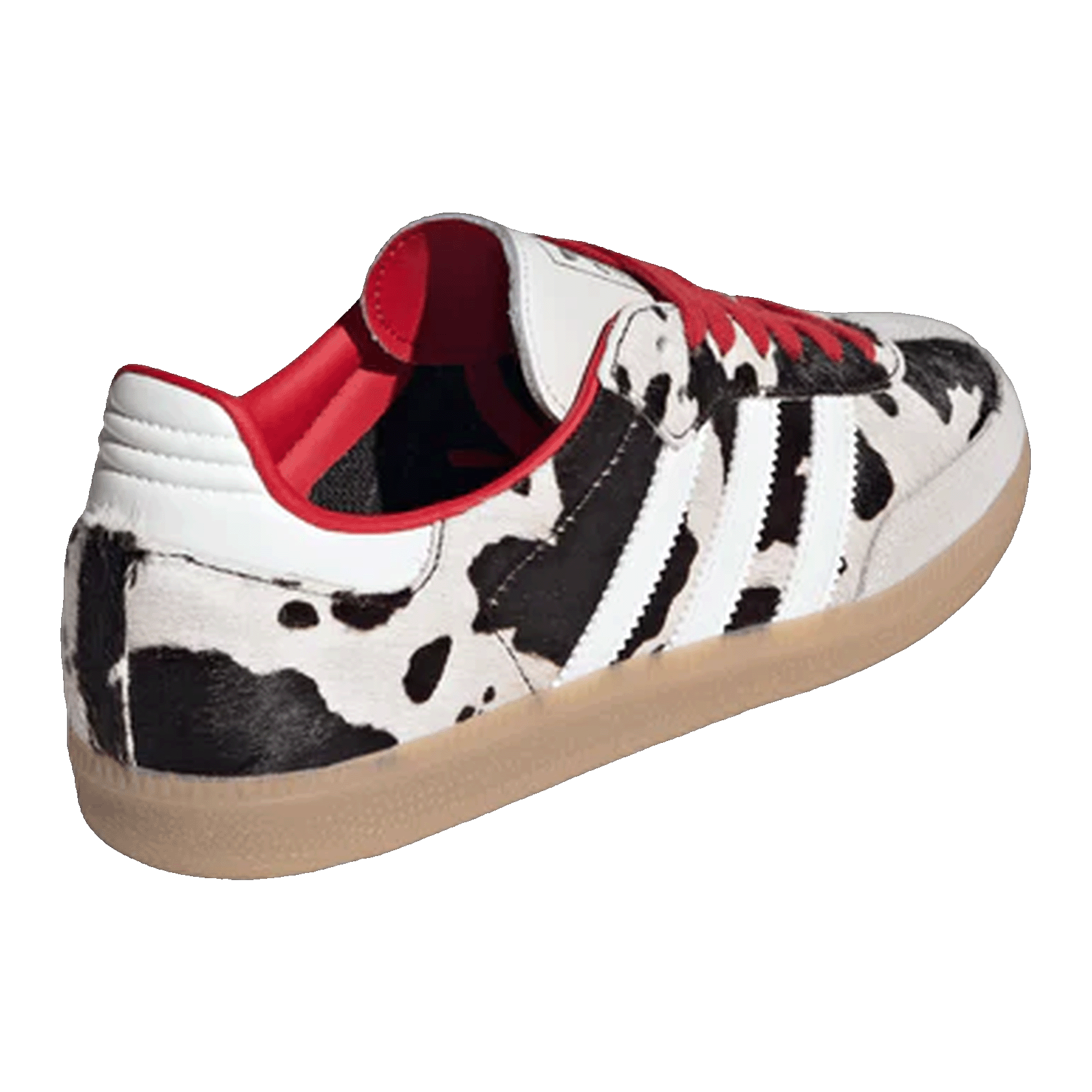 adidas Samba OG Cow Print Aurora Coffee (W) Back KI6956