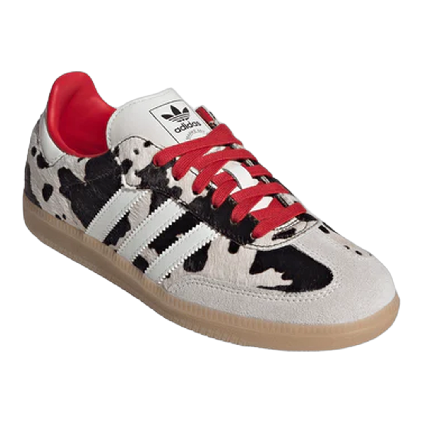 adidas Samba OG Cow Print Aurora Coffee (W) Side KI6956