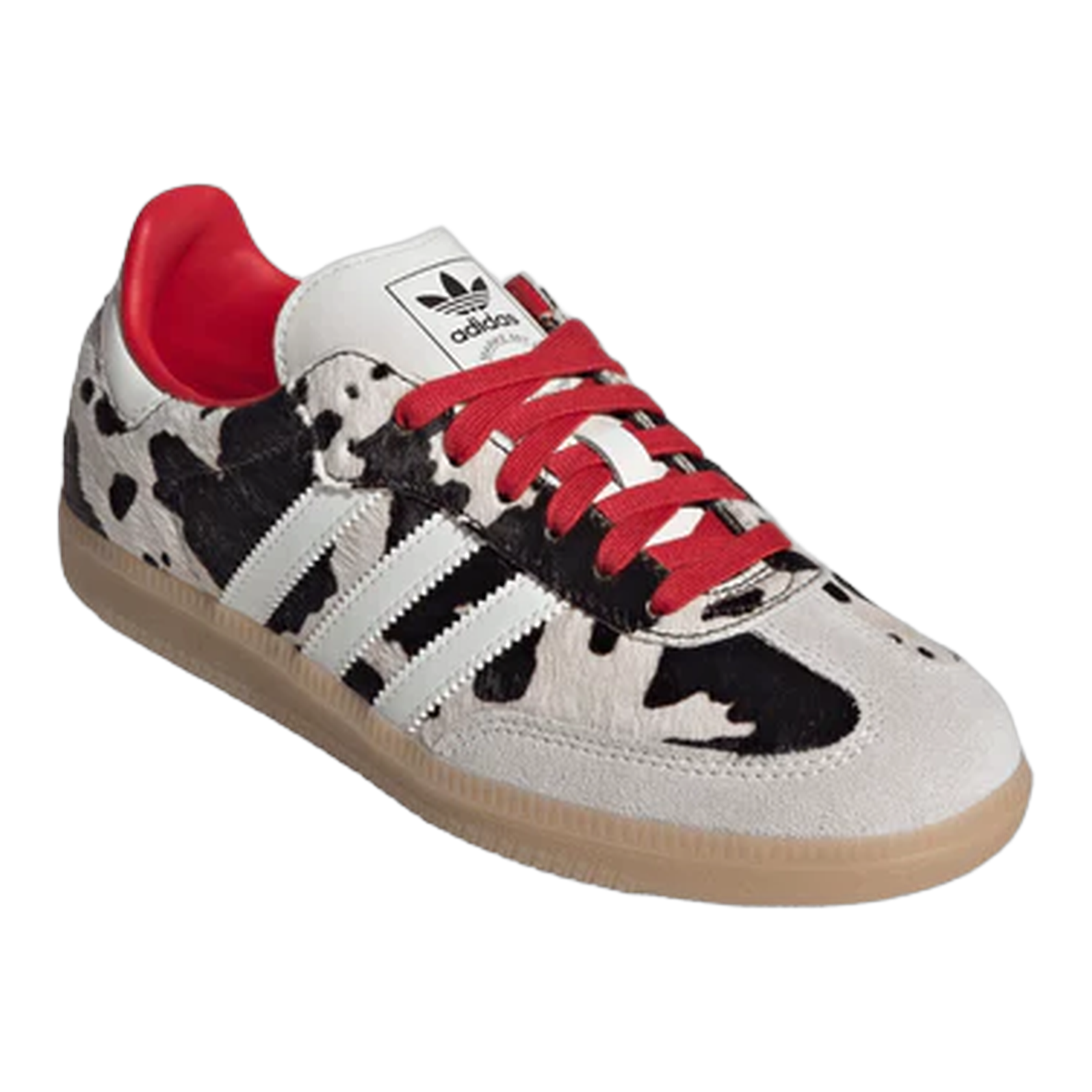 adidas Samba OG Cow Print Aurora Coffee (W) Side KI6956