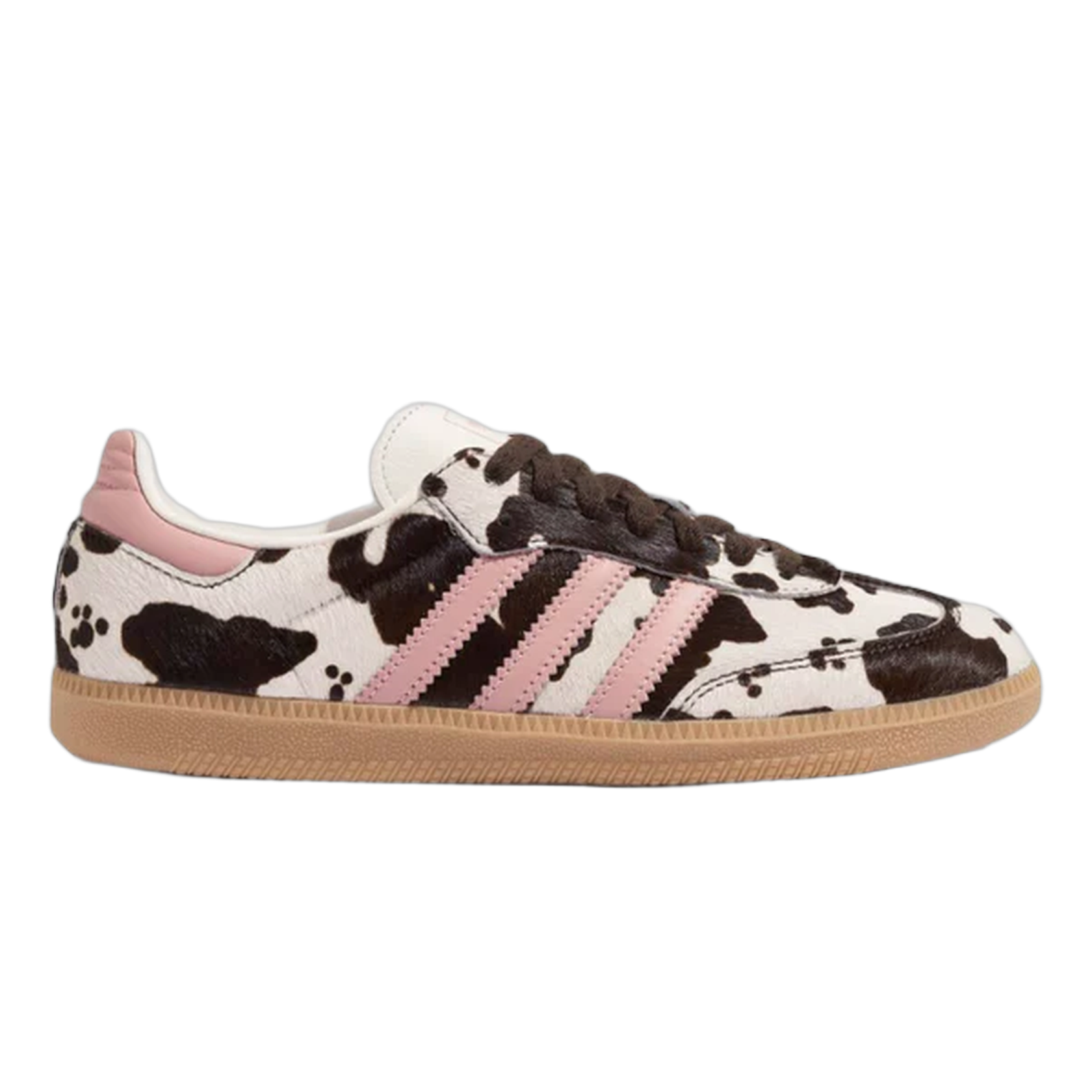adidas Samba OG Cow Print Dark Brown Wonder Mauve (W) KK2239