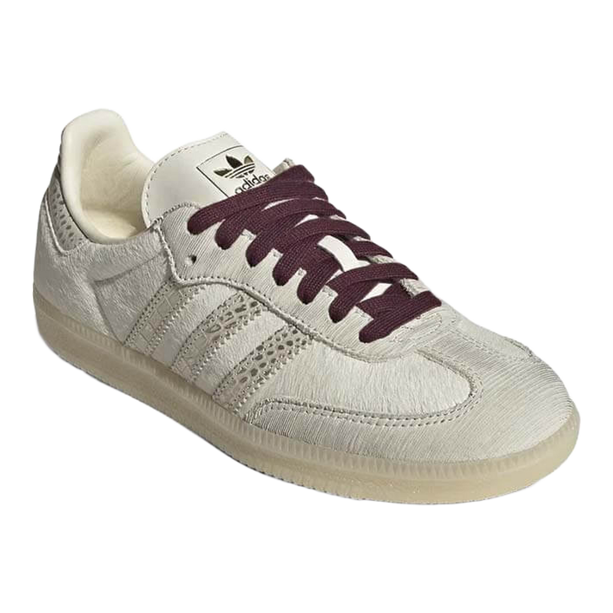 adidas Samba OG Cream White Maroon (W) Side KI7234