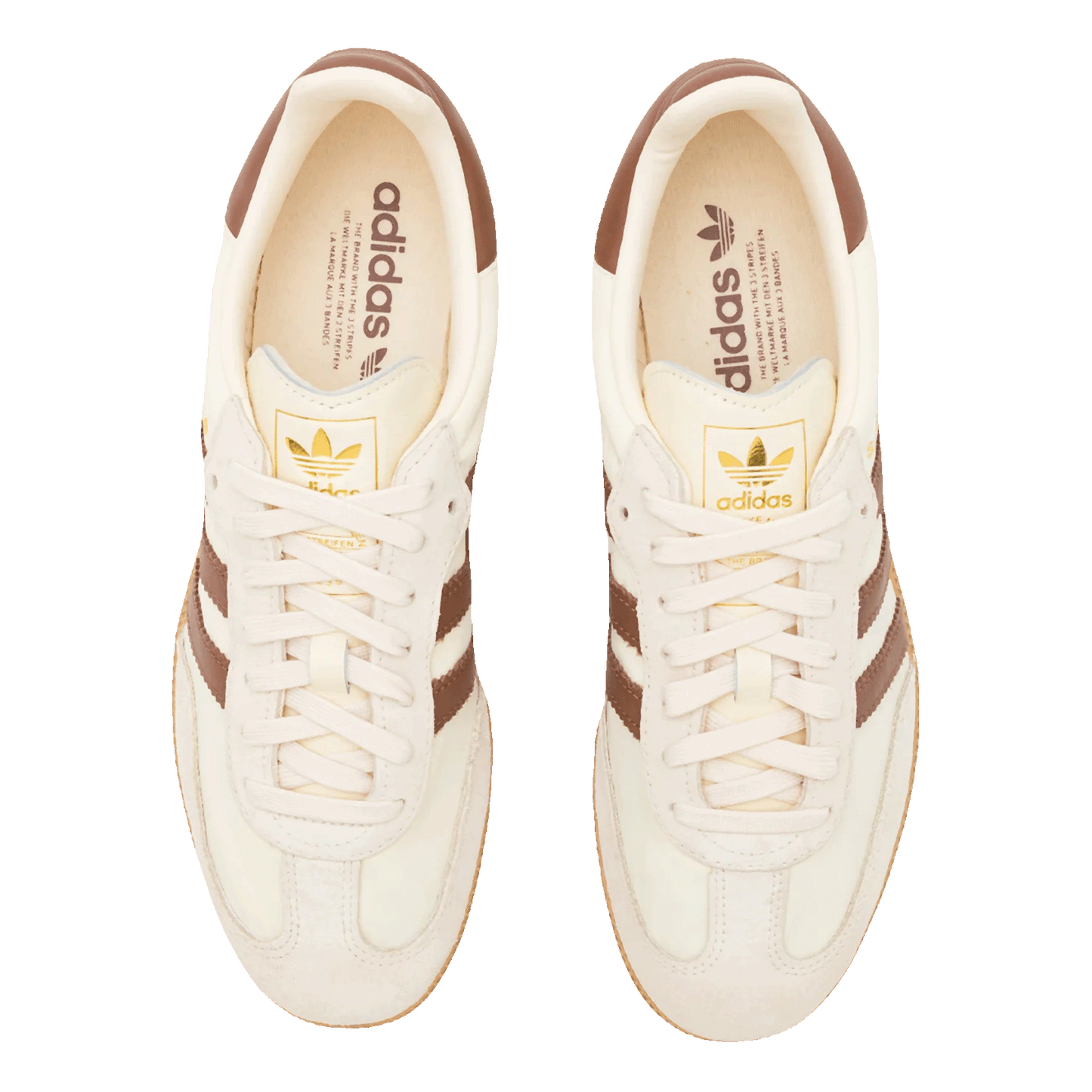 adidas Samba OG Cream White Preloved Brown Oben