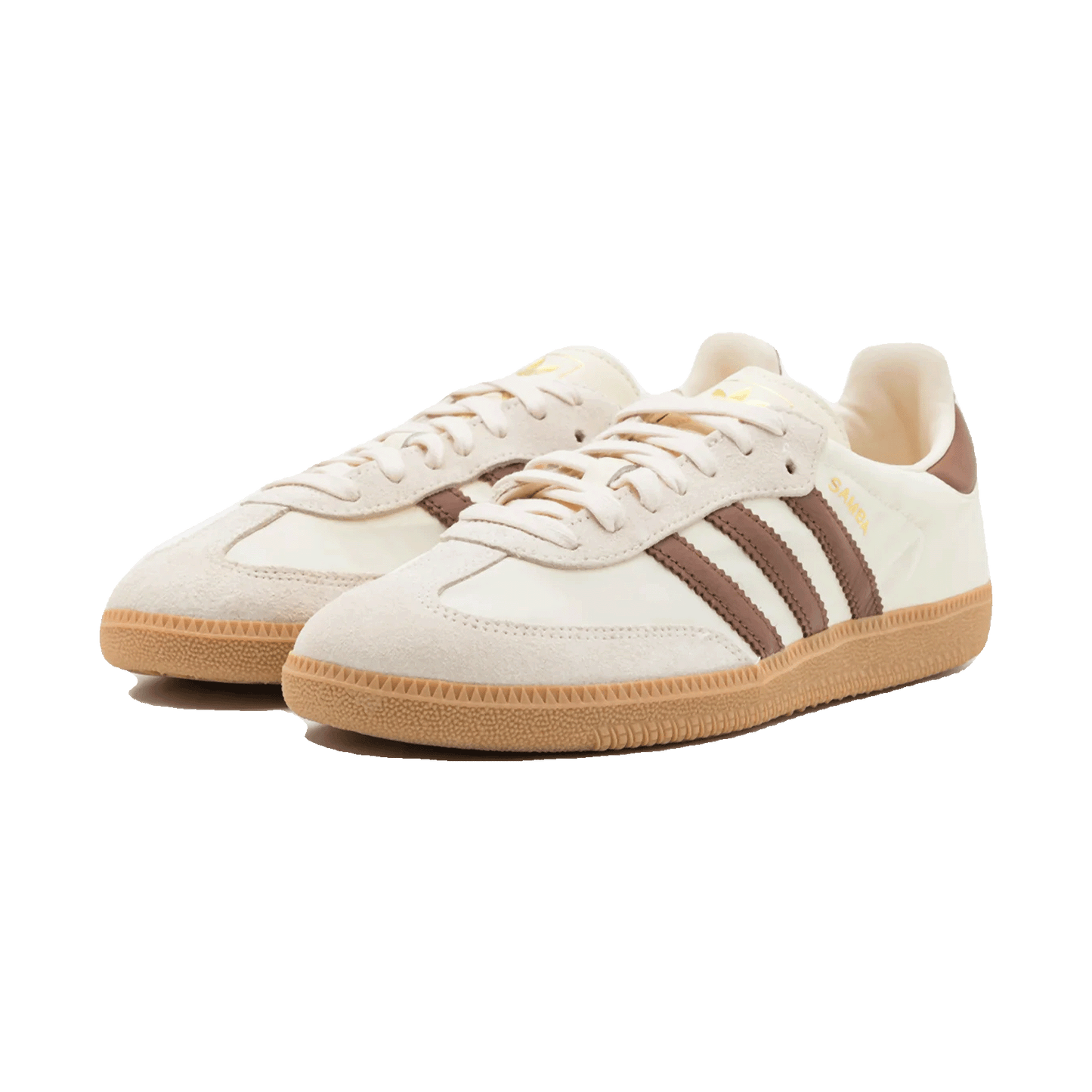 adidas Samba OG Cream White Preloved Brown Side
