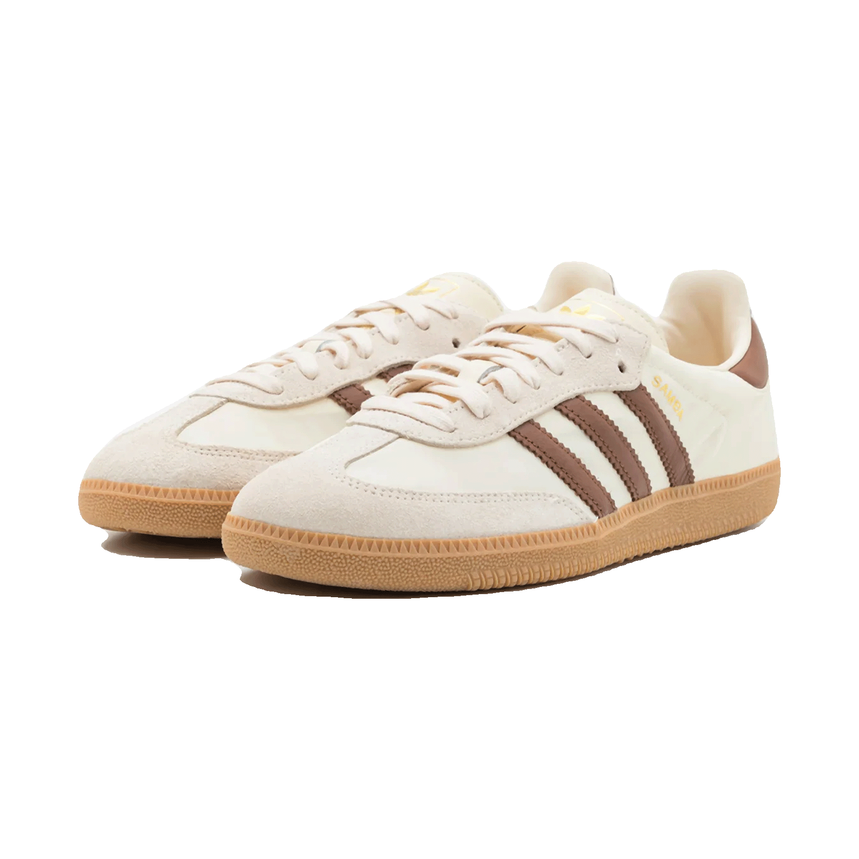 adidas Samba OG Cream White Preloved Brown Side