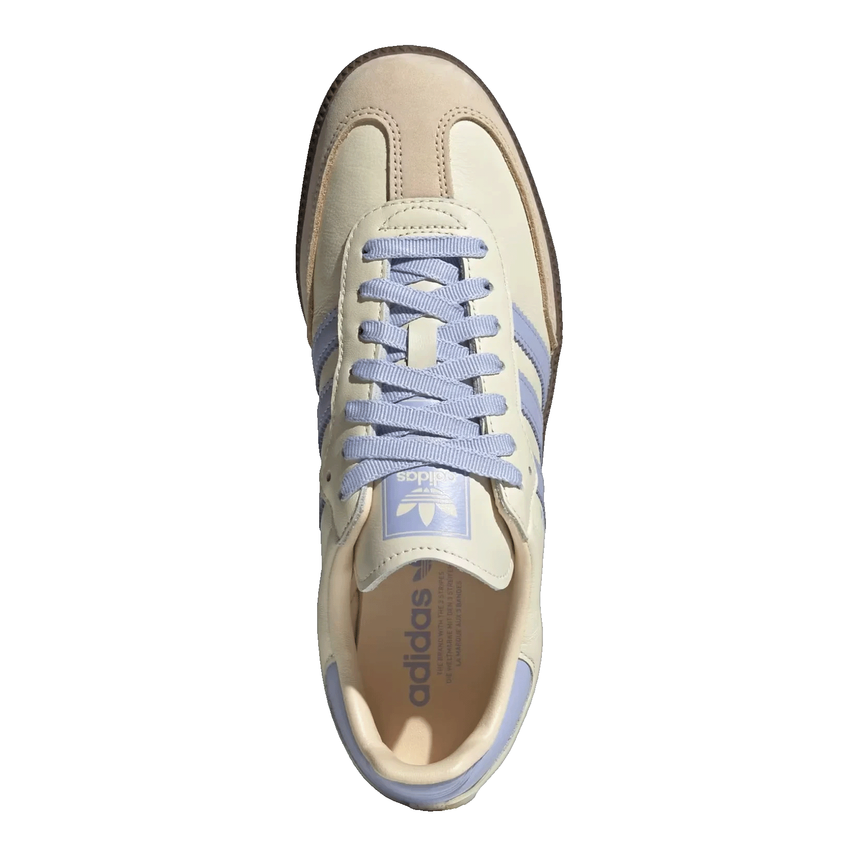 adidas Samba OG Cream White Violet (W) Oben JI2678