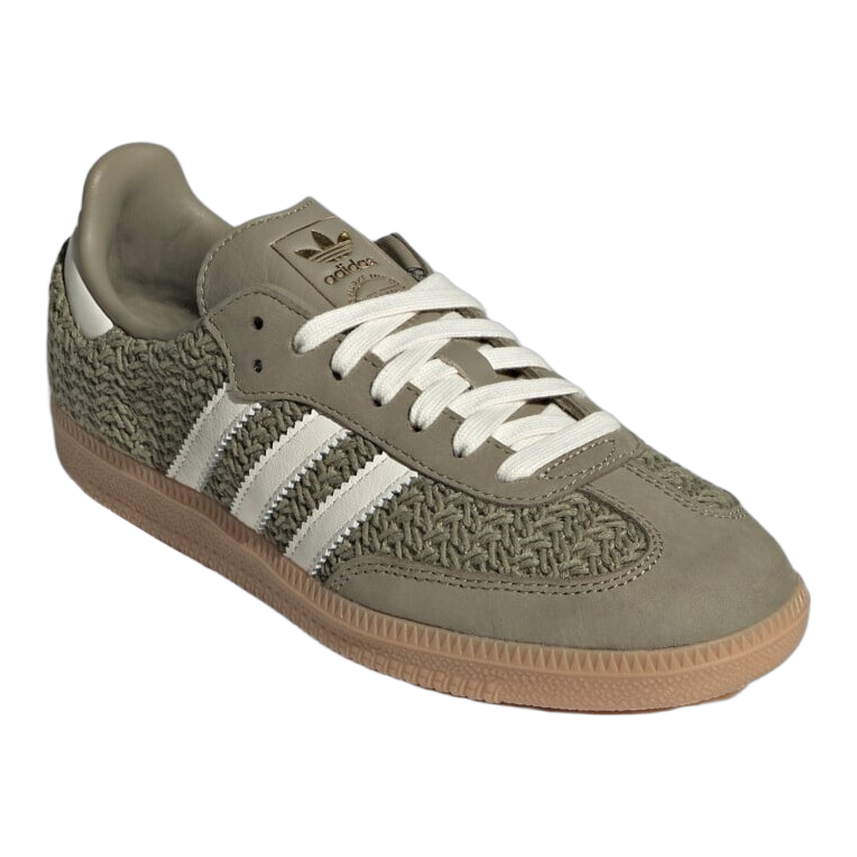 adidas Samba OG Crochet Pack Orbit Green (W) Side JR9447