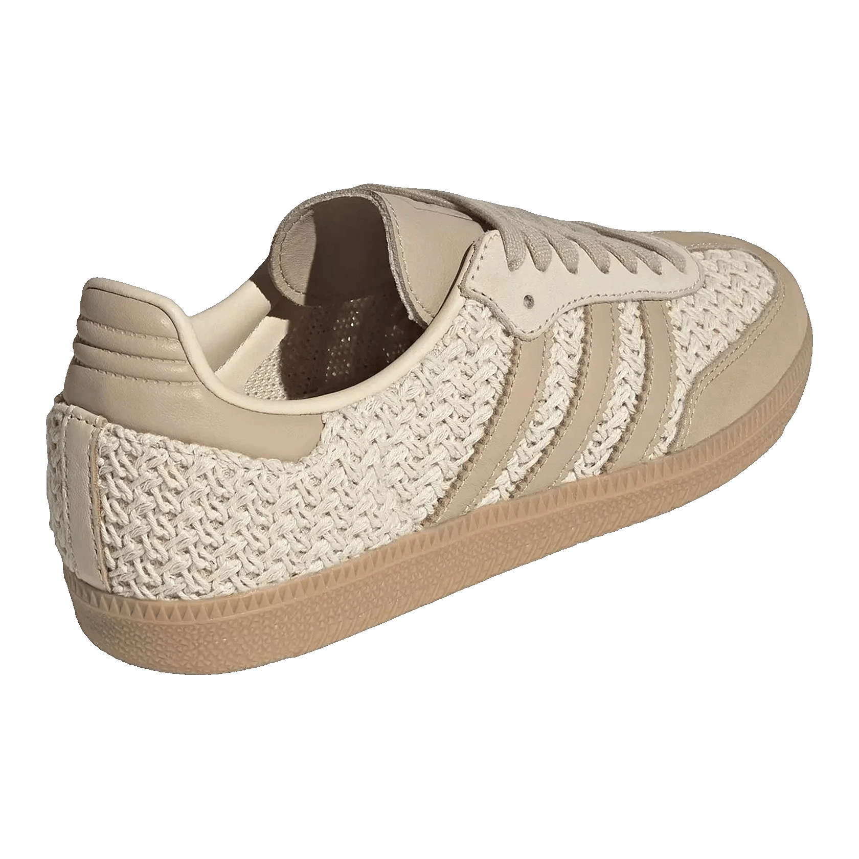 adidas Samba OG Crochet Pack Sand Strata (W) Back JR9446