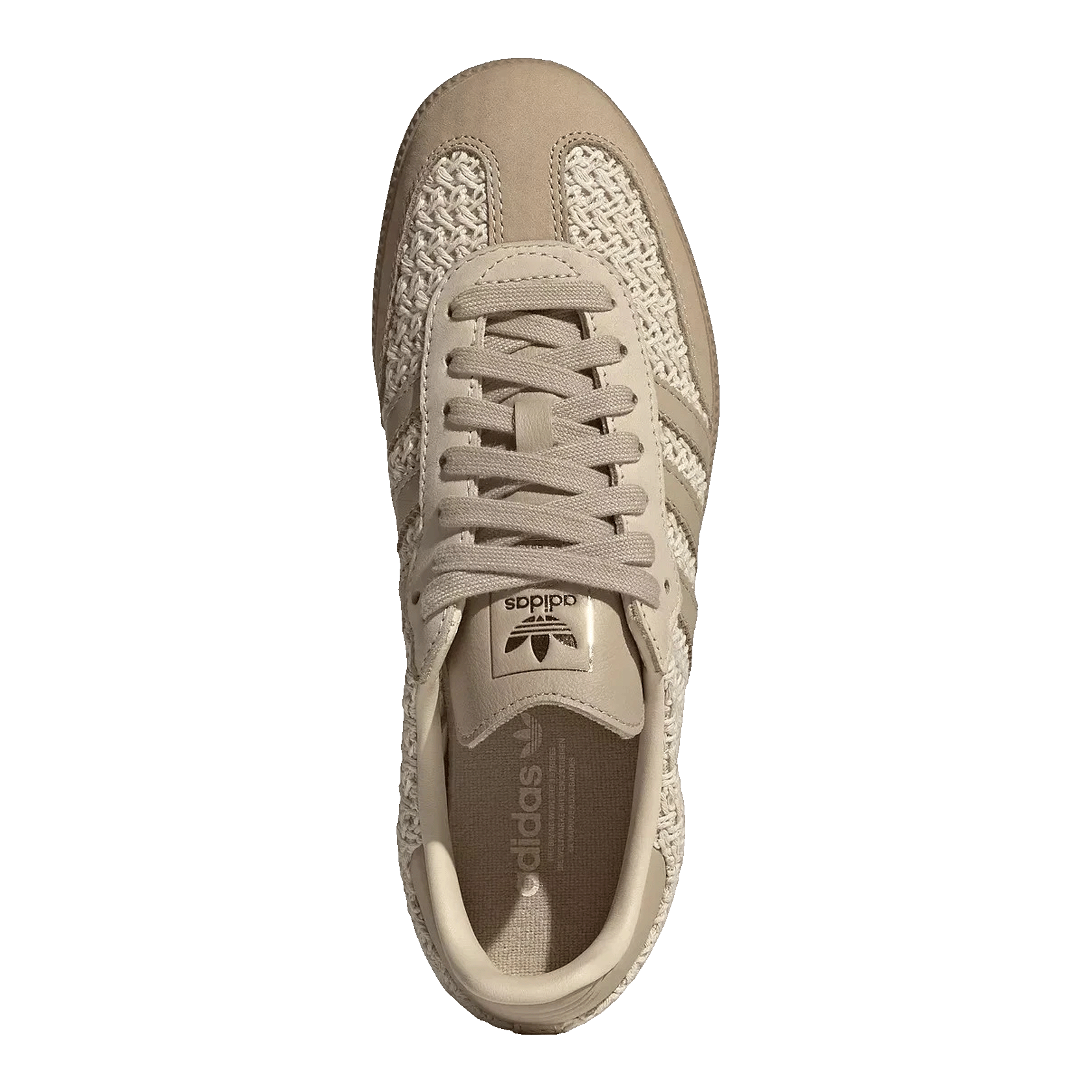 adidas Samba OG Crochet Pack Sand Strata (W) Oben JR9446