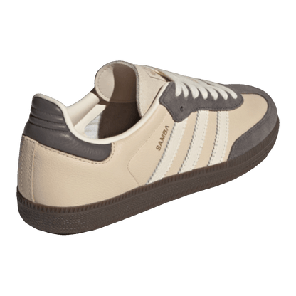 adidas Samba OG Crystal Sand Charcoal (W) Back JI4210