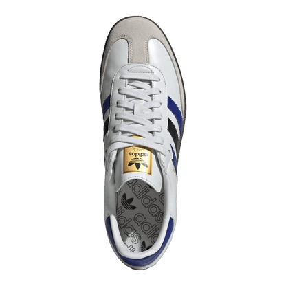 adidas Samba OG Crystal White Active Blue Black Oben ID1381