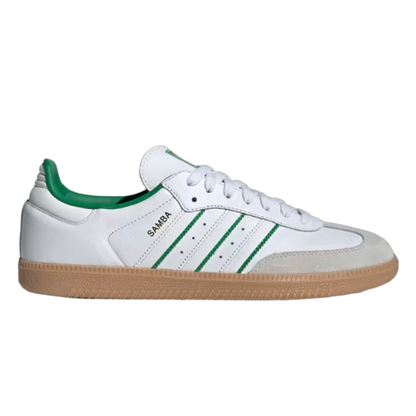 adidas Samba OG Crystal White Green JI2044