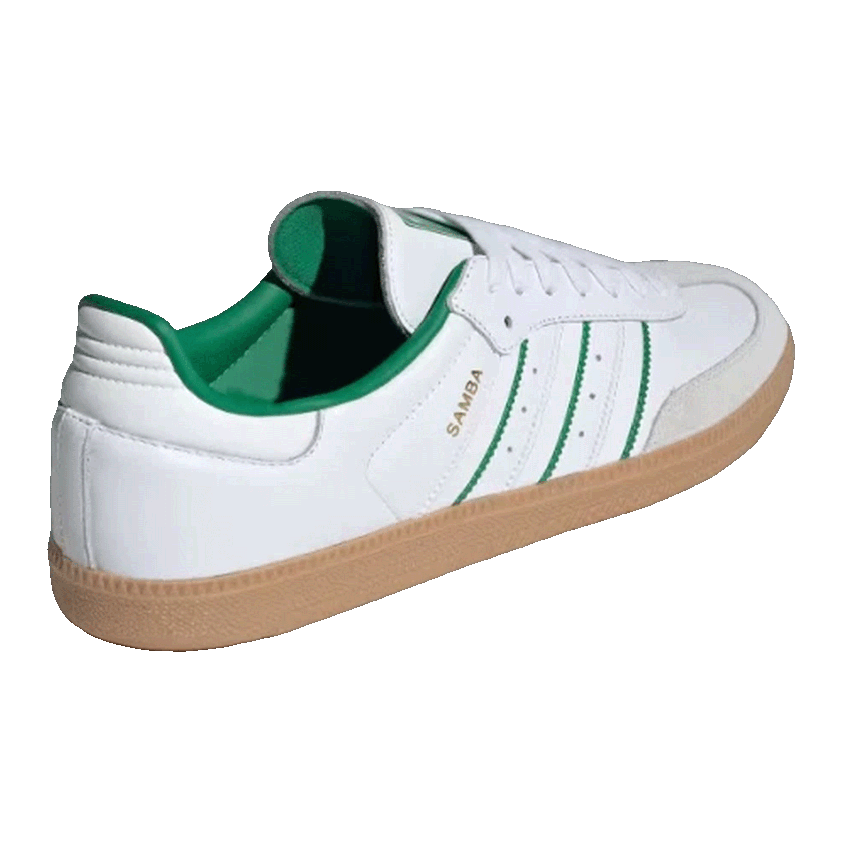 adidas Samba OG Crystal White Green Back JI2044