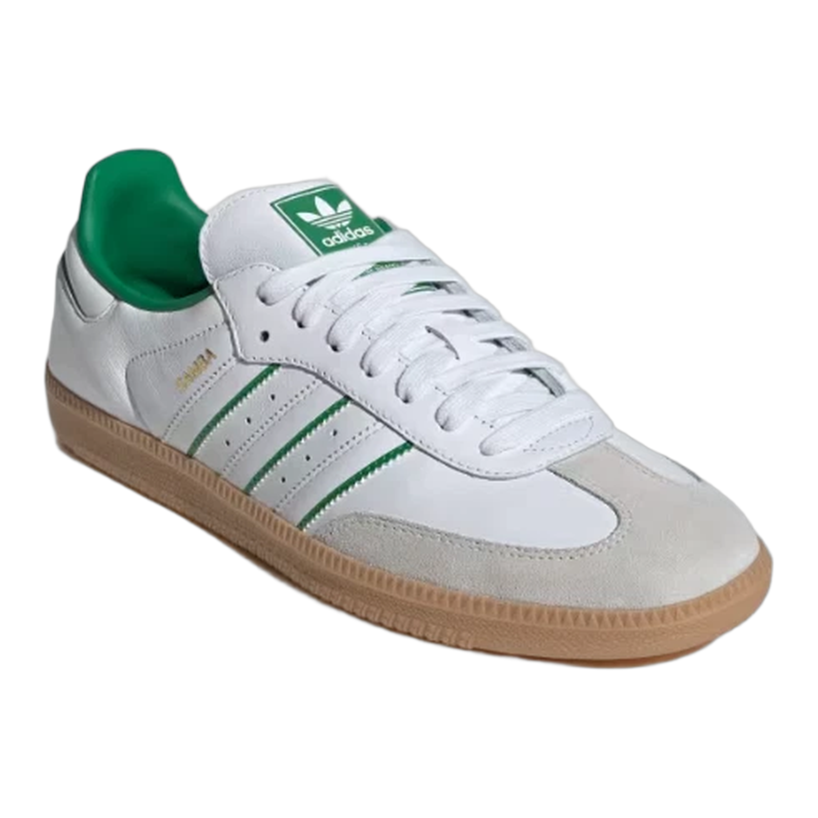 adidas Samba OG Crystal White Green Side JI2044