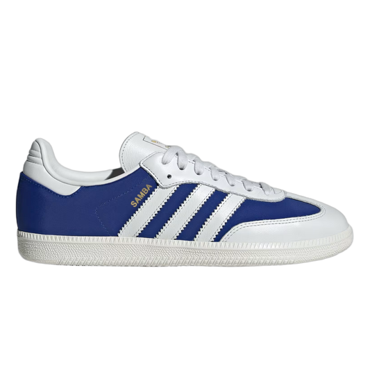 adidas Samba OG Crystal White Royal Blue JI3203