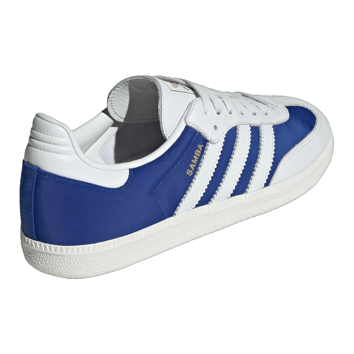 adidas Samba OG Crystal White Royal Blue Back JI3203