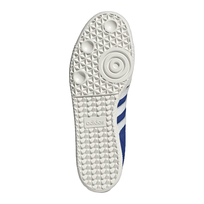 adidas Samba OG Crystal White Royal Blue Sohle JI3203