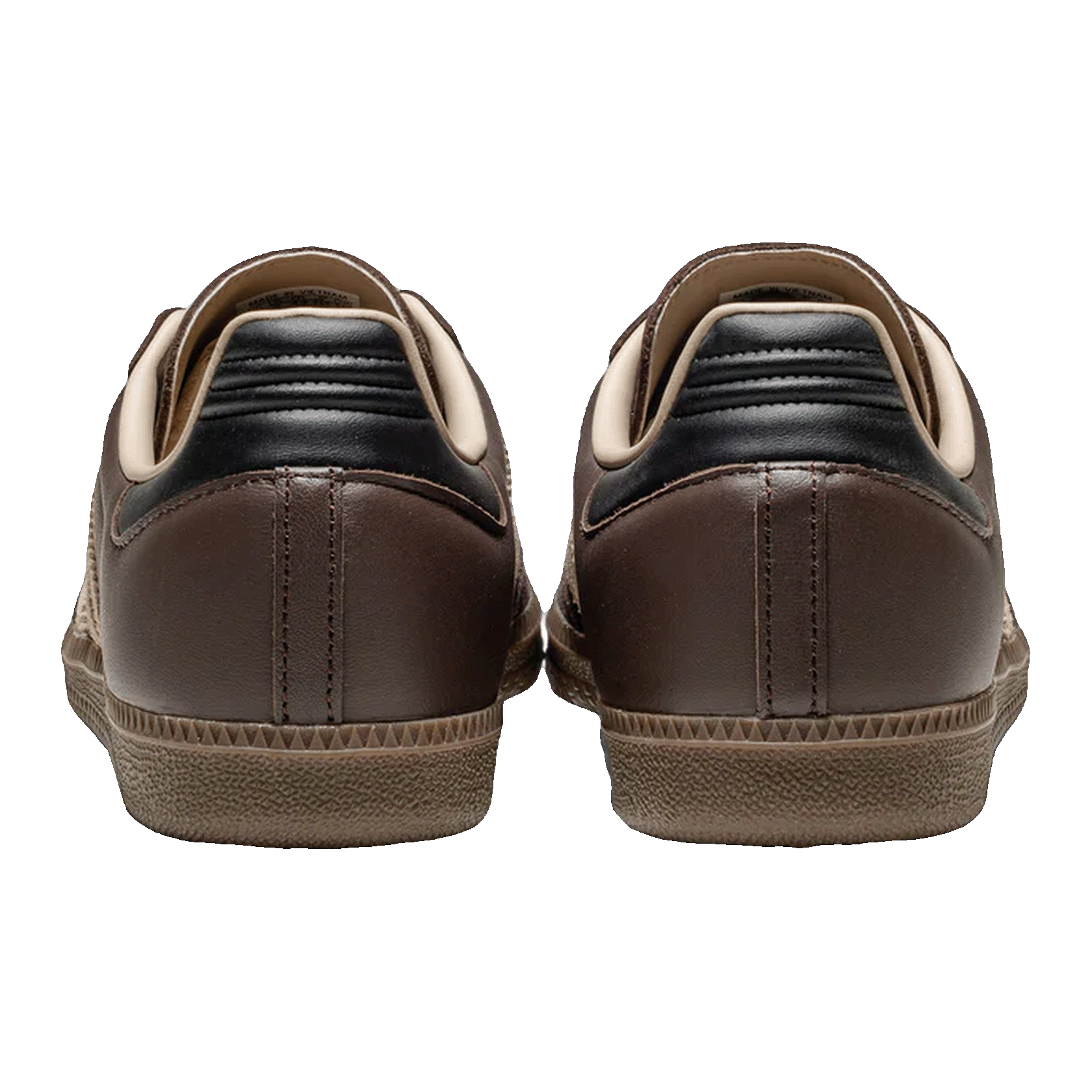 adidas Samba OG Dark Brown Beige Gum Back JI0217