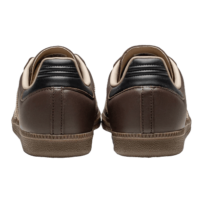 adidas Samba OG Dark Brown Beige Gum Back JI0217