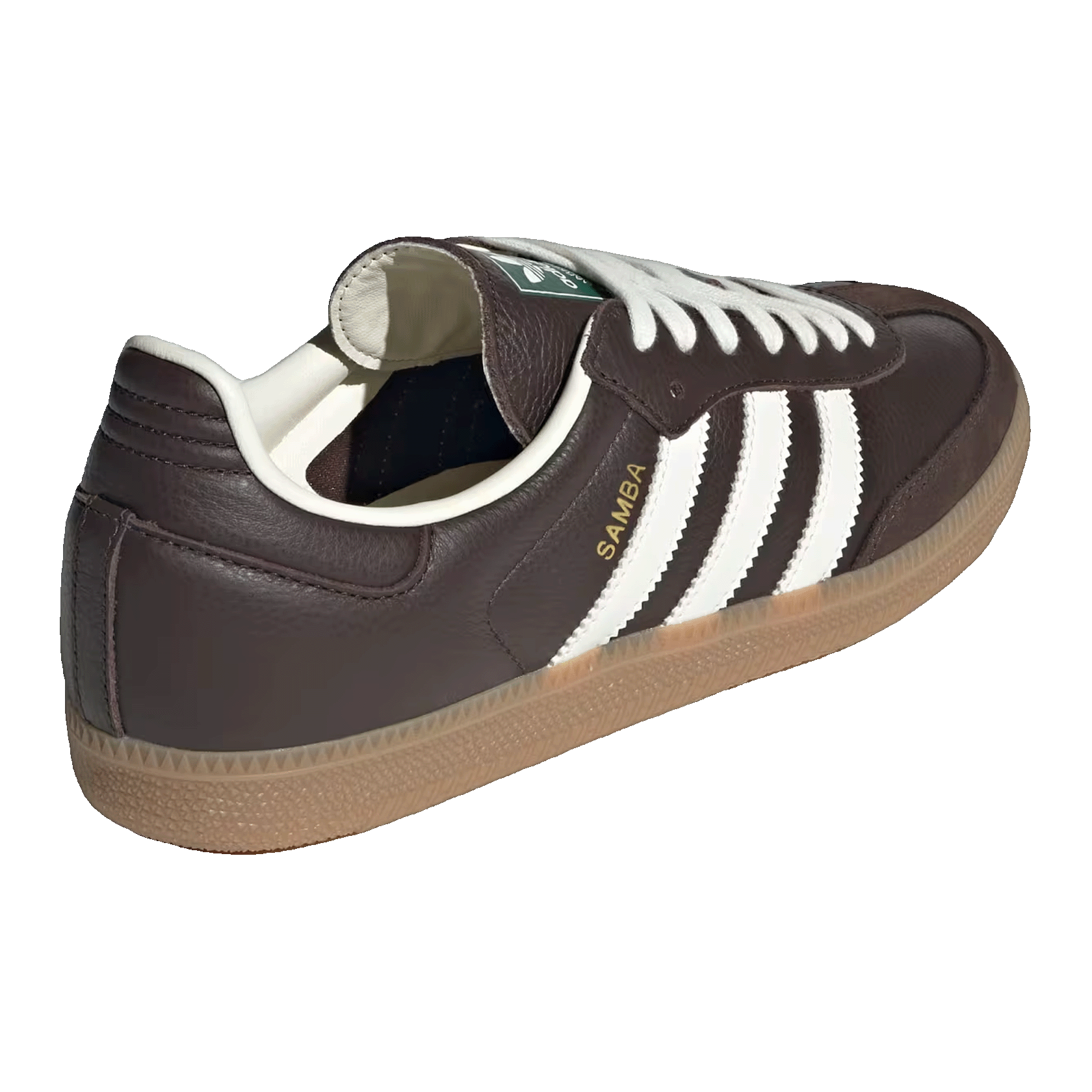 adidas Samba OG Dark Brown Off White Gum Back