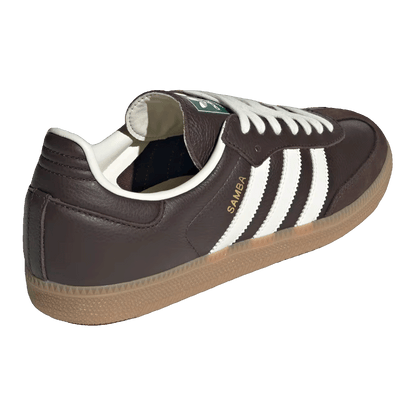 adidas Samba OG Dark Brown Off White Gum Back