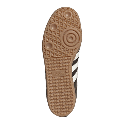 adidas Samba OG Dark Brown Off White Gum Sohle