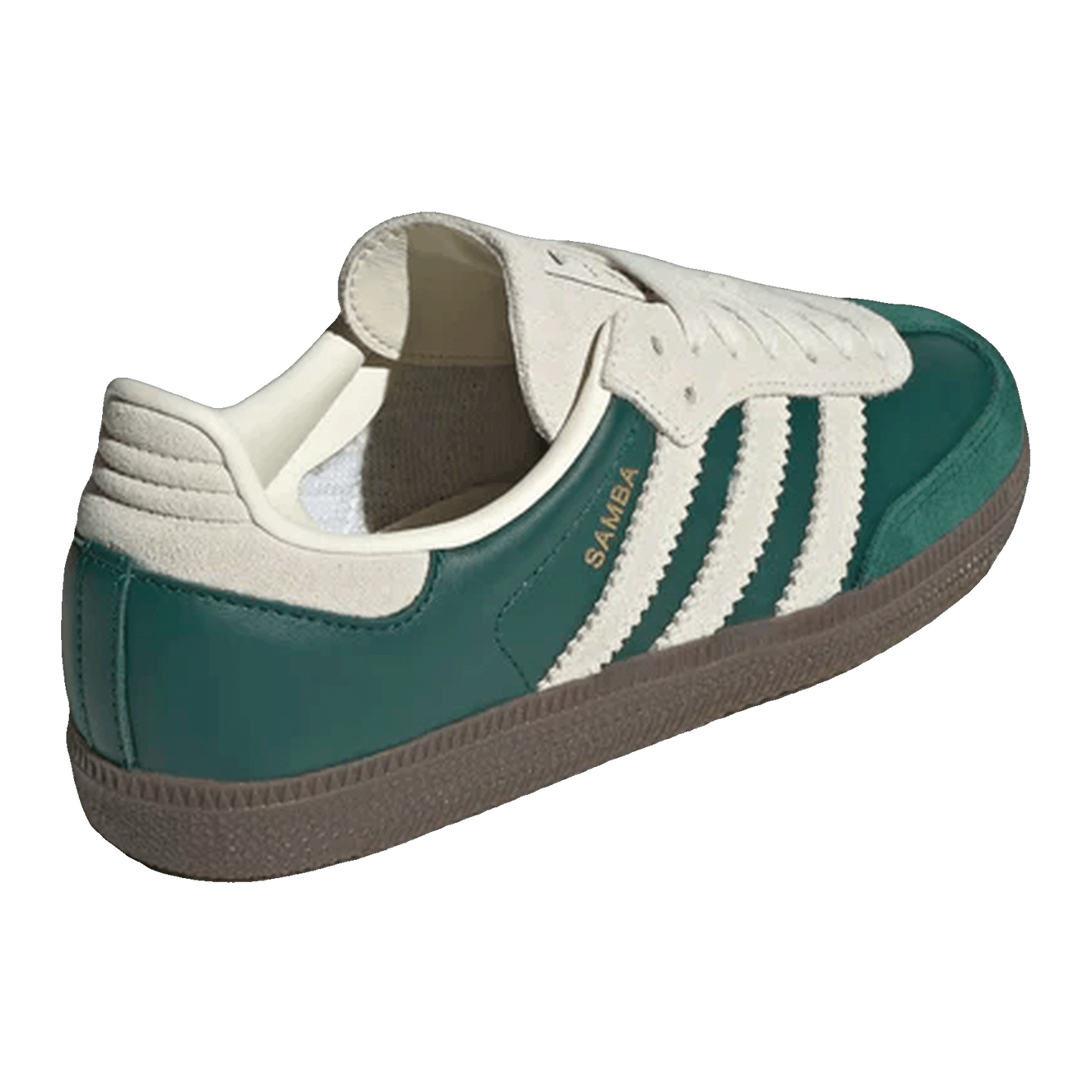 adidas Samba OG Dark Green Beige (GS) Back JH7862