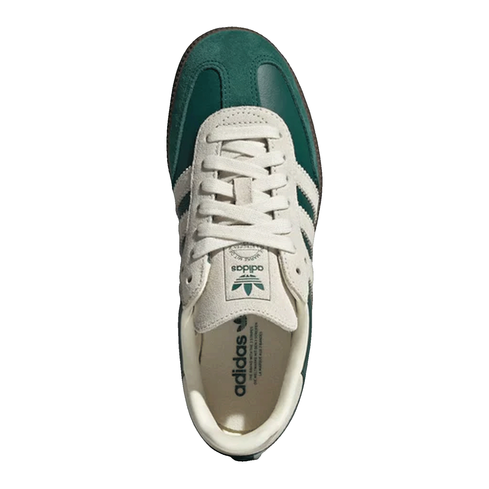 adidas Samba OG Dark Green Beige (GS) Oben JH7862