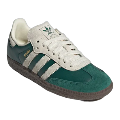 adidas Samba OG Dark Green Beige (GS) Side JH7862