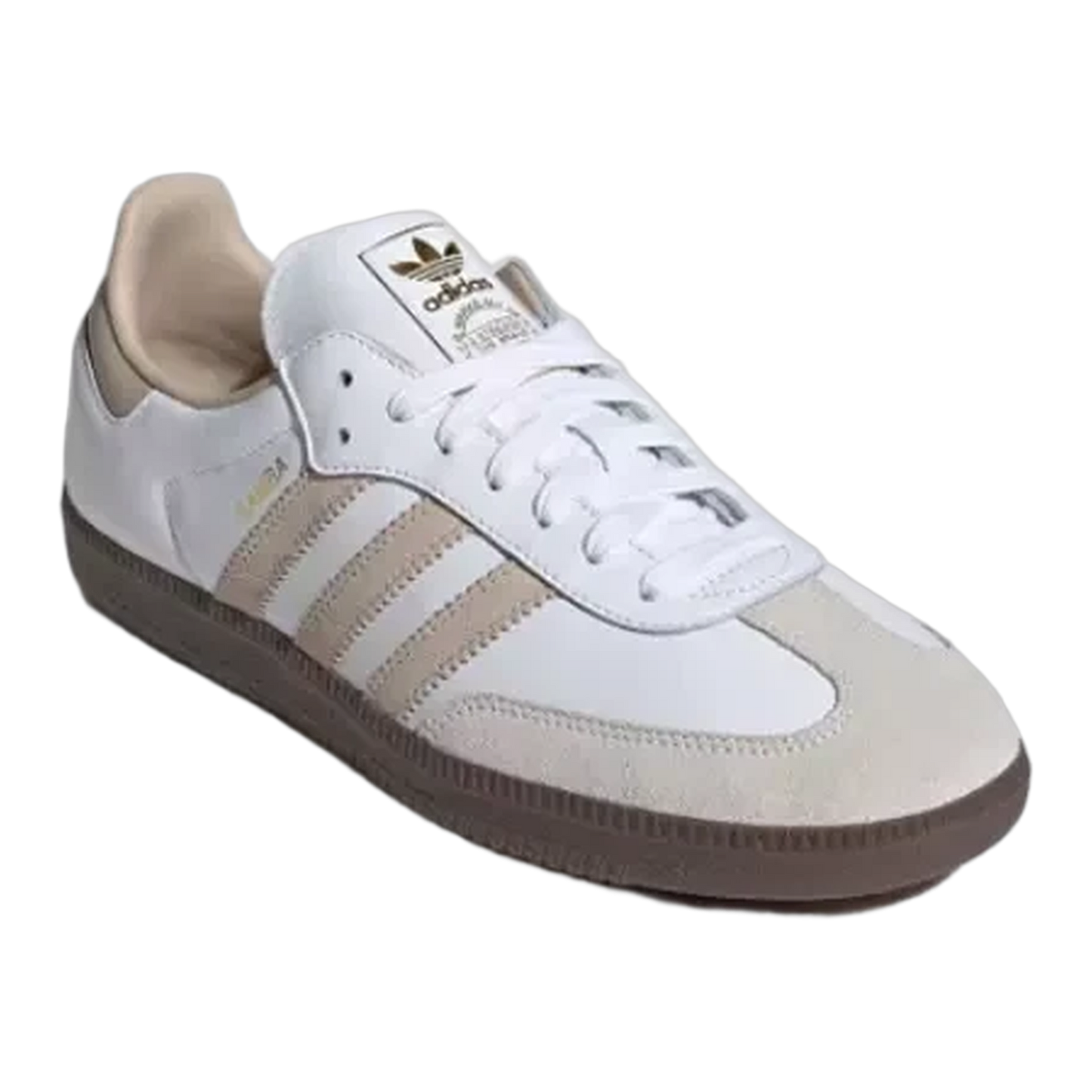 adidas Samba OG Footwear White Beige Gum Side JI0218