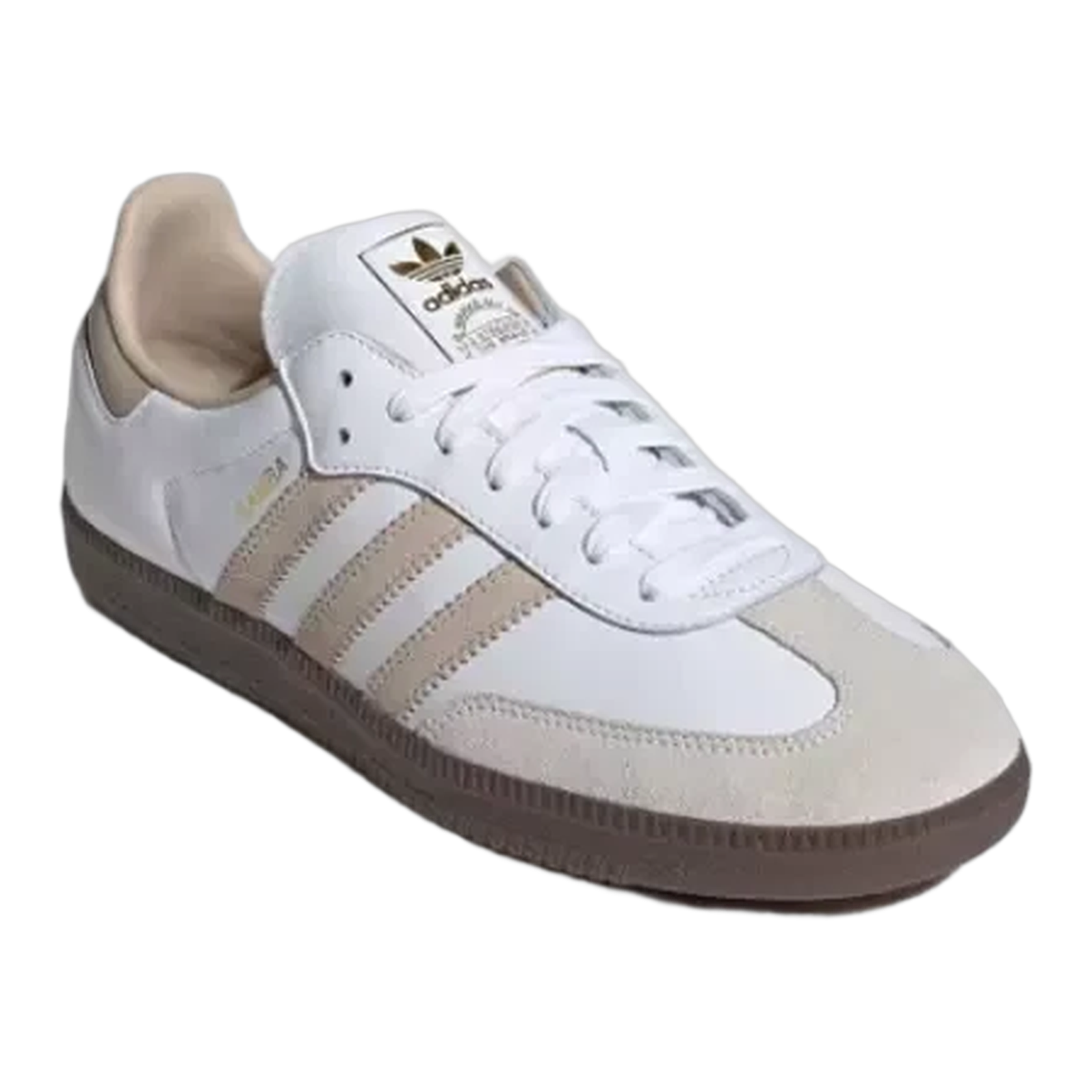 adidas Samba OG Footwear White Beige Gum Side JI0218