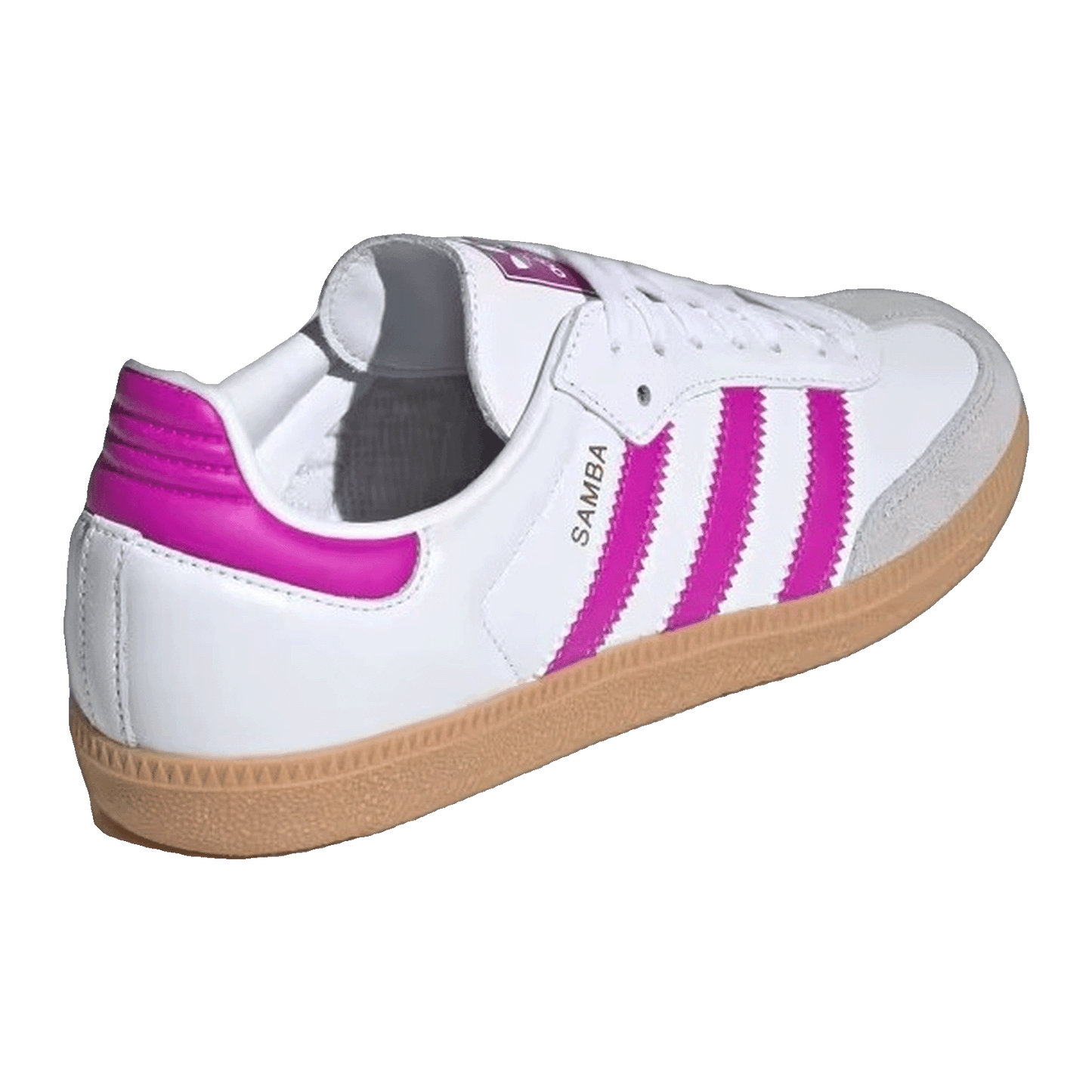 adidas Samba OG Footwear White Purple (Kids) Back IH2873