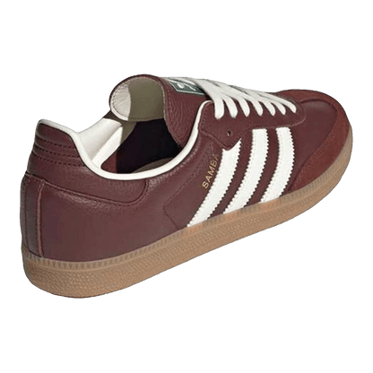 adidas Samba OG Fox Brown Off White Gum Back JR0892
