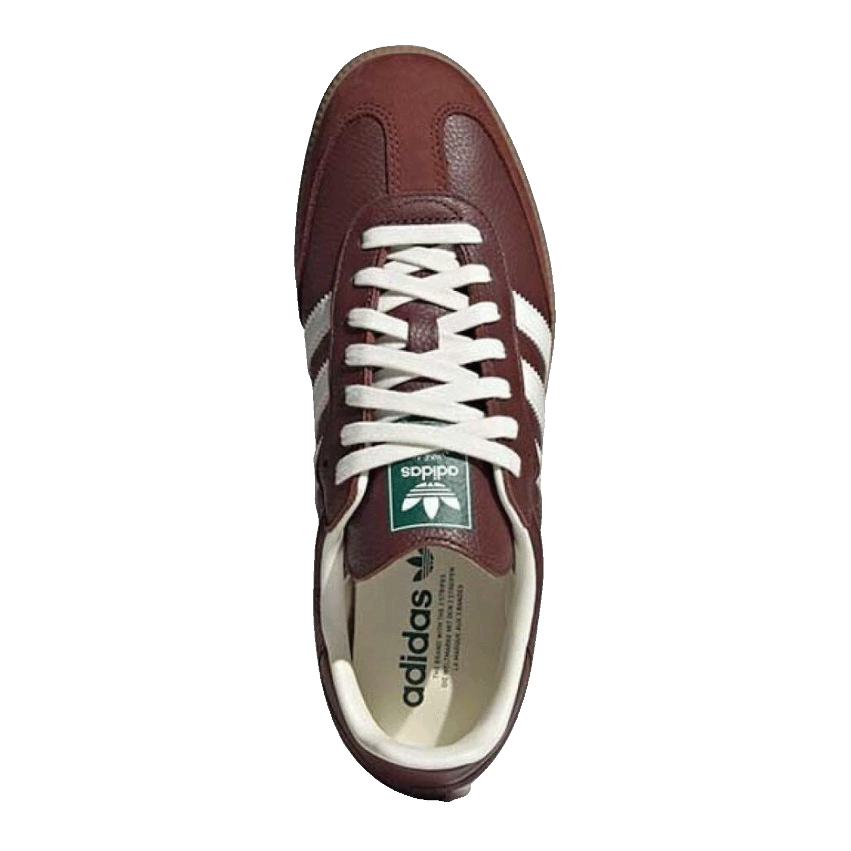 adidas Samba OG Fox Brown Off White Gum Oben JR0892