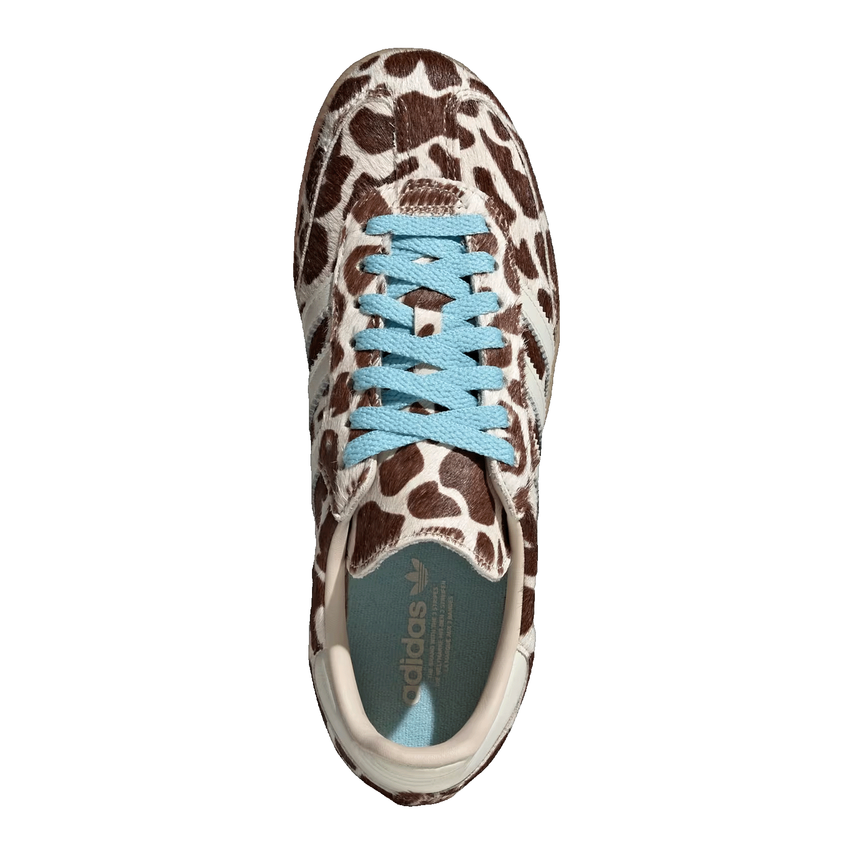 adidas Samba OG Giraffe Print Crystal Linen (W) Oben KI6669
