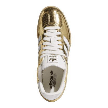 adidas Samba OG Gold Metallic Cracked Leather (W) Oben