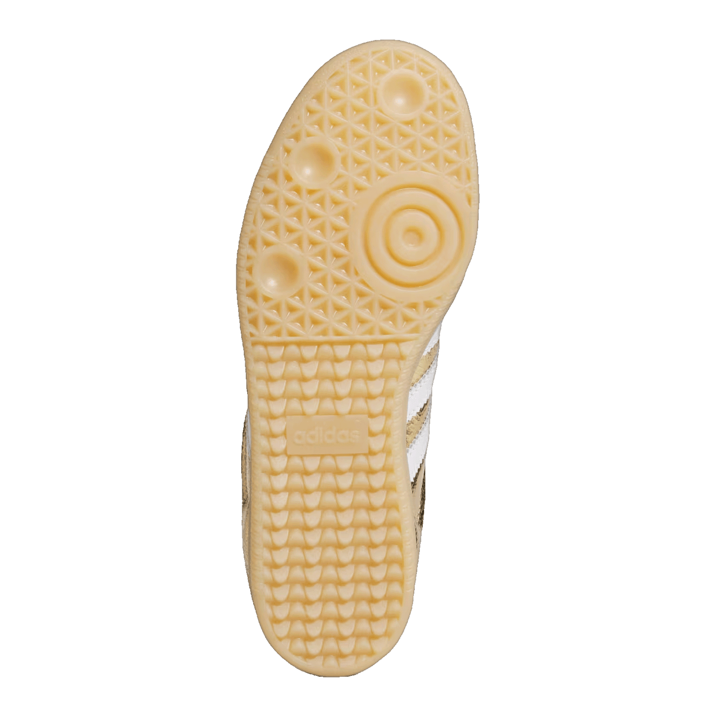 adidas Samba OG Gold Metallic Cracked Leather (W) Sohle