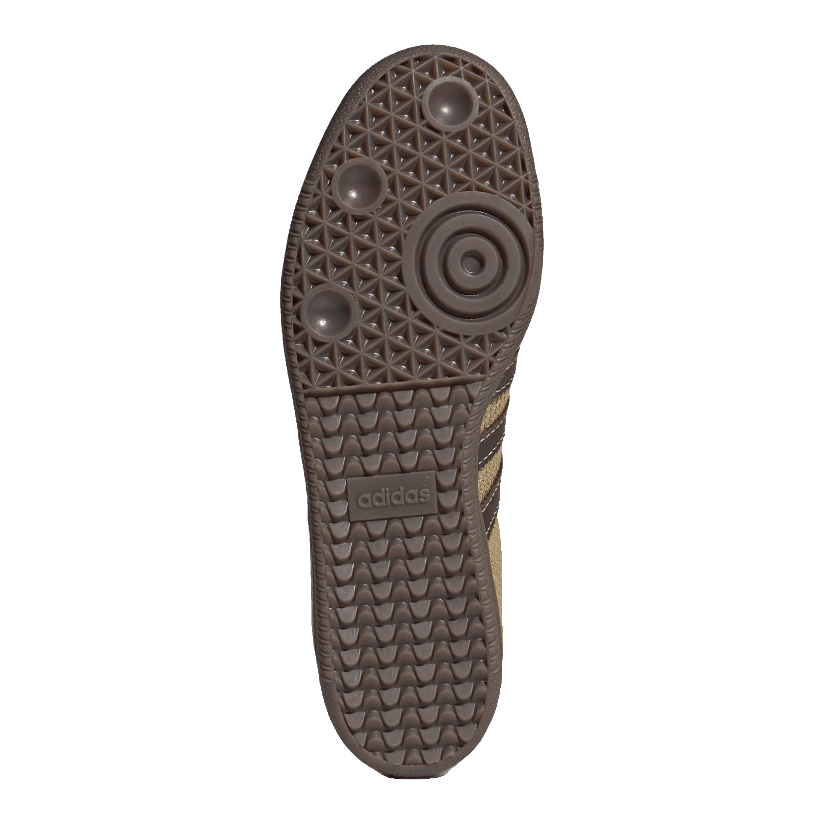 adidas Samba OG Golden Beige Dark Brown Sohle