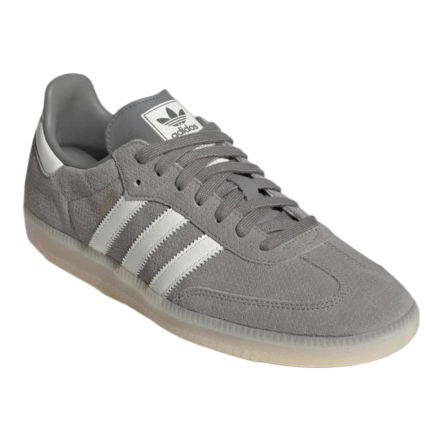 adidas Samba OG Grey Bliss Orange Side HP7905